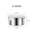 304 Stainless Steel Fresh-keeping Food Storage Box Sealed